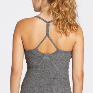 NWT! CALIA Built-in Crop Top/Bra | Lustraulux Crop | Large | MSRP: $50